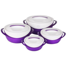 4 PCS Plastic Food Container Set